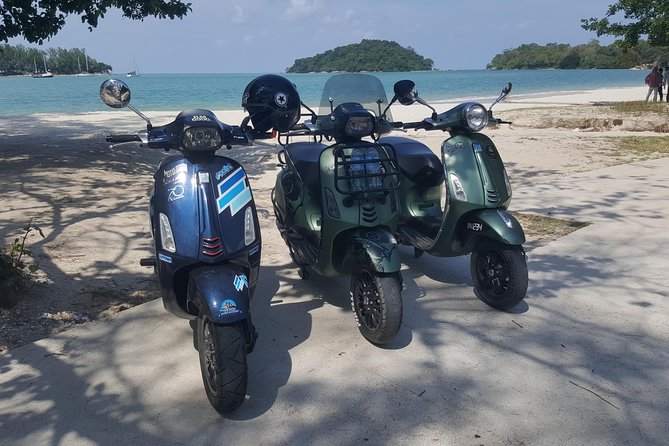 Vespa Sunset Tour - Beaches and open island scenery