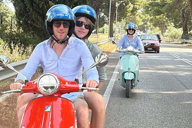 Vespa tour from Polignano to Savelletri with octopus sandwich - San Vito and the coast beyond the famous postcard