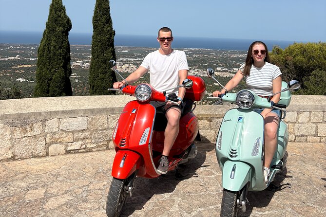 Vespa tour from Polignano to Savelletri with octopus sandwich - Torre Canne turns lunch into part of the trip