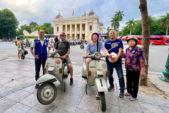 Vespa Tour HANOI BACK STREETS: FOOD+LOCAL LIFE+CULTURE & FUN - Starting at St. Joseph’s Cathedral
