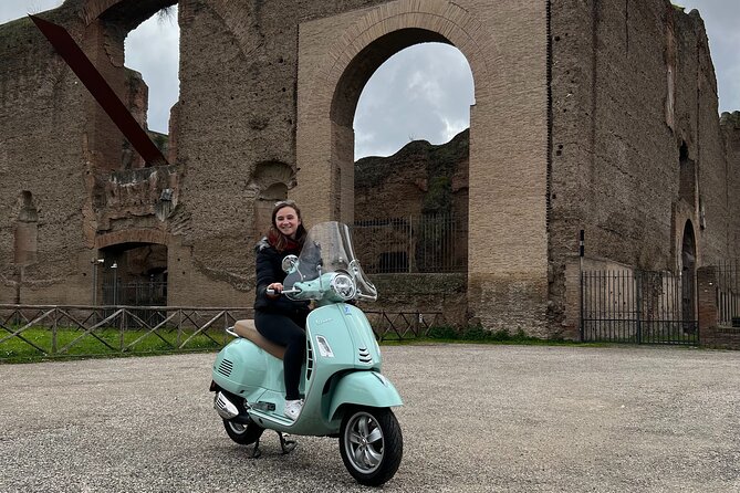 Vespa Tour in Rome Driven by Us with Optional Pick Up - The Colosseum from the outside