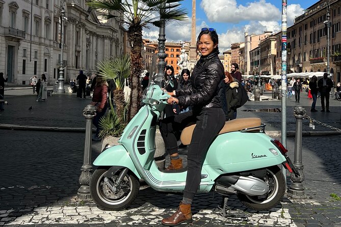 Vespa Tour in Rome Driven by Us with Optional Pick Up - The ride between stops is part of the experience