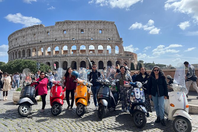 Vespa Tour in Rome with Pick up and Drop off - Pincio and the higher views over Rome