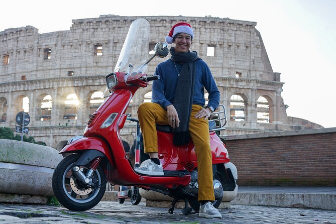 Vespa Tour in Rome with Pick up and Drop off - Fontana dell’Acqua Paola on Gianicolo Hill