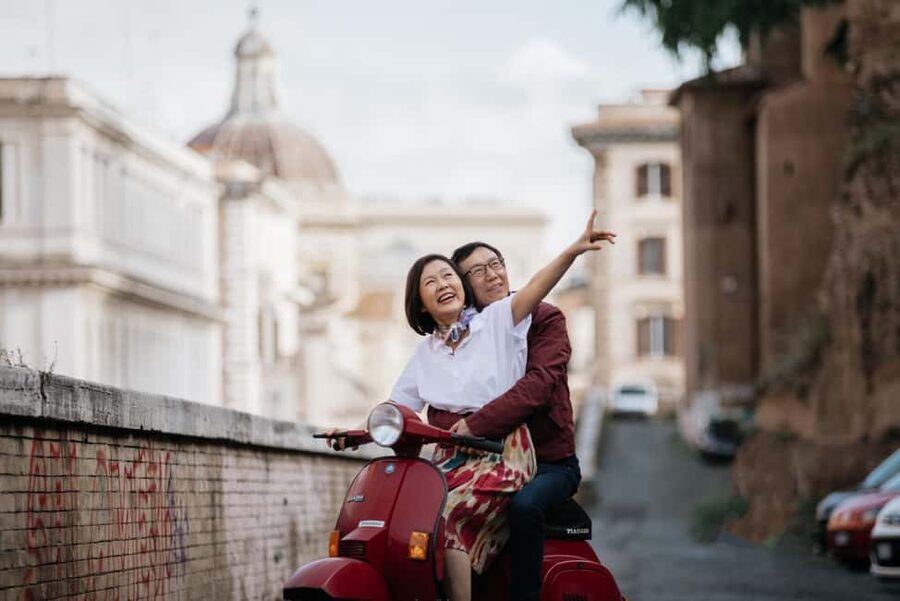Vespa Tour with Professional Photography in Rome - The photography is the real added value