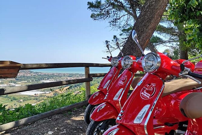 Vespa tour with written guide of Marche in Valdaso - Starting in Porto San Giorgio